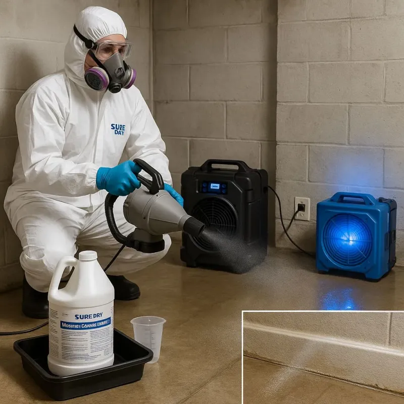 Sanitization and Odor Removal process in Mont Vernon, NH
