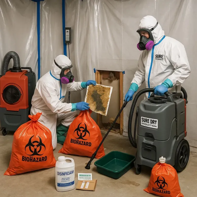 Contaminated Water Handling Protocols process in Mont Vernon, NH