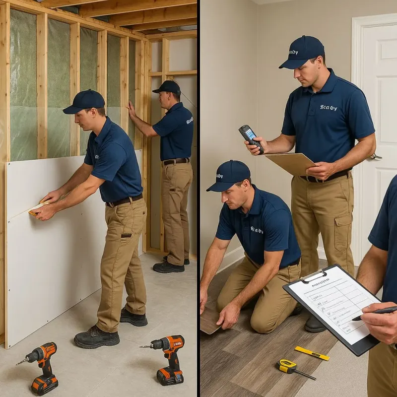 Repairs and Reconstruction process in Mont Vernon, NH